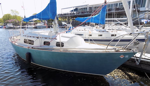 Sabre 28 1 sailboat under sail