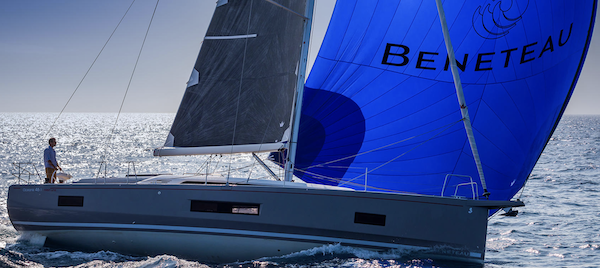 Oceanis 461 Beneteau sailboat under sail