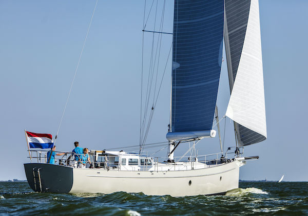 Bestevaer 53st sailboat under sail