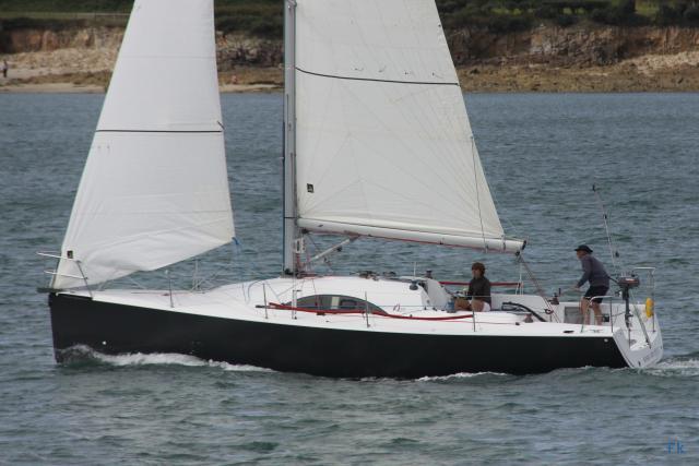 Archambault a35 r sailboat under sail