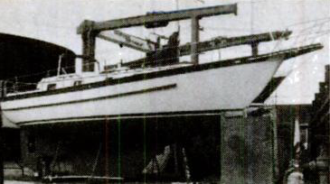 Creala 36 sailboat under sail