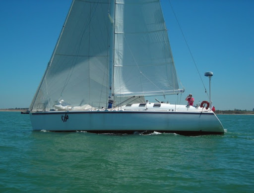 Haka 145 sailboat under sail