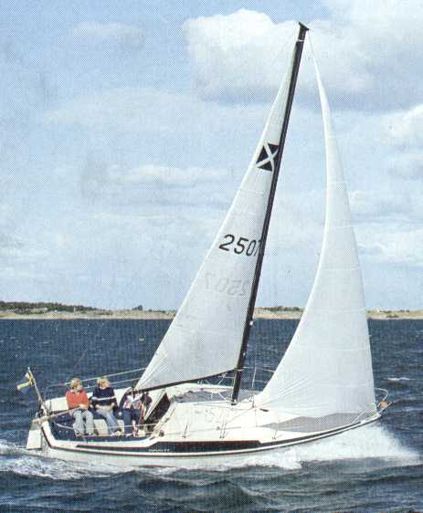 Maxi 77 sailboat under sail
