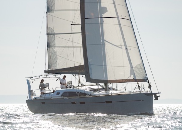Allures 45.9 sailboat under sail