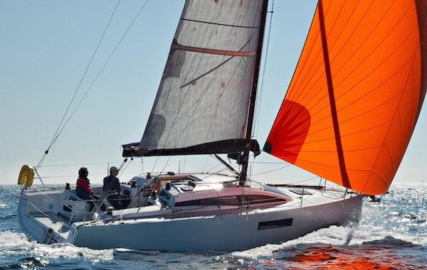 Rm 970 sailboat under sail
