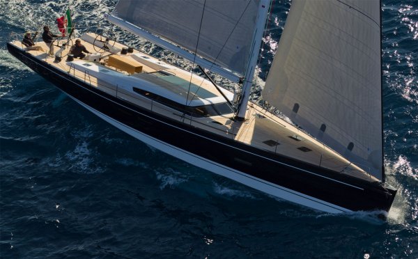 Advanced 66 sailboat under sail