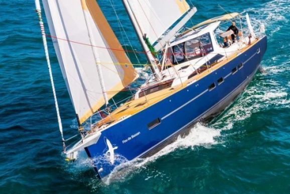 Allures 51.9 sailboat under sail