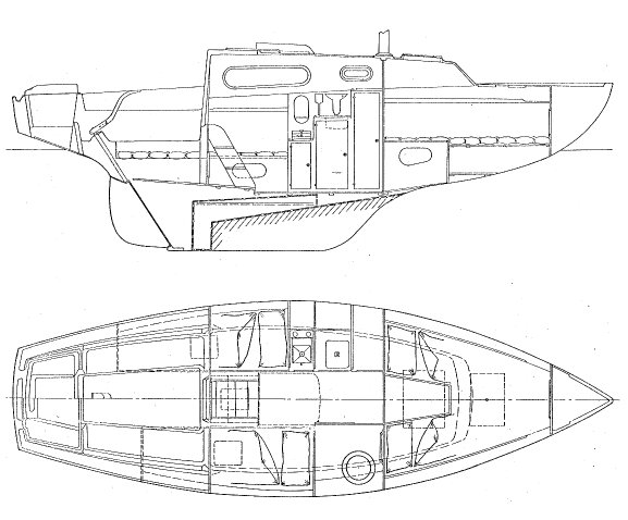 Alpa a7 sailboat under sail