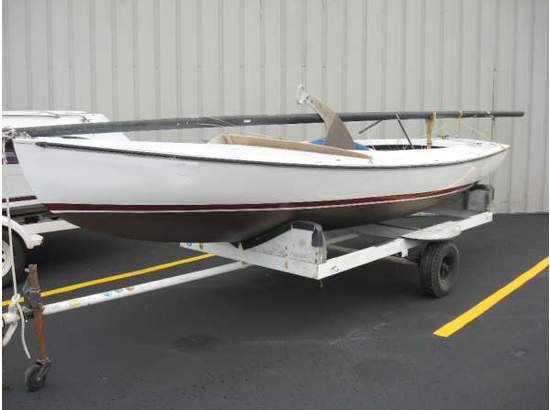 Arrow sailboat under sail