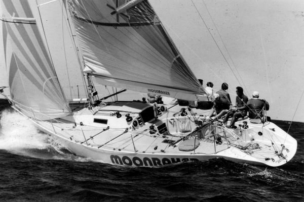 Beneteau 1 ton sailboat under sail