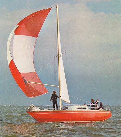 Brise de mer 31 sailboat under sail