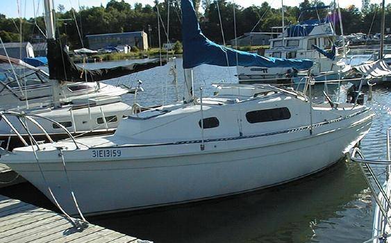 Challenger 74 sailboat under sail