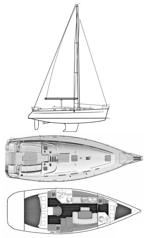 Cyclades 393 Beneteau