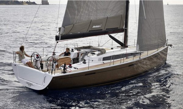 Dehler 46 sailboat under sail