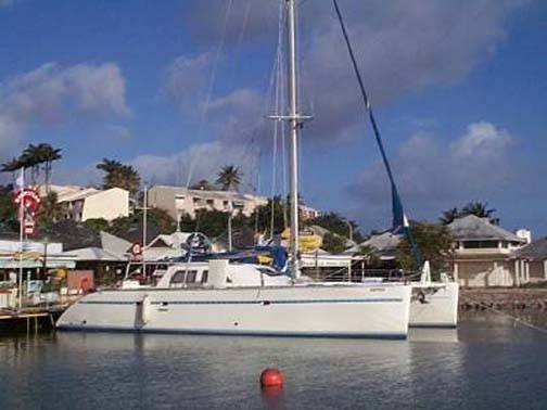 Nautitech 60 sailboat under sail