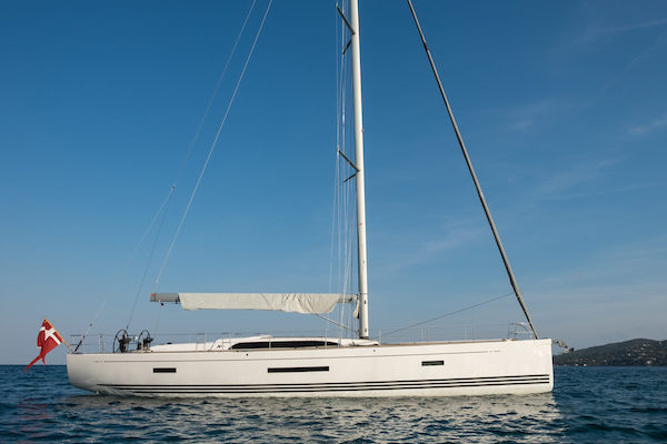 Xp 55 sailboat under sail