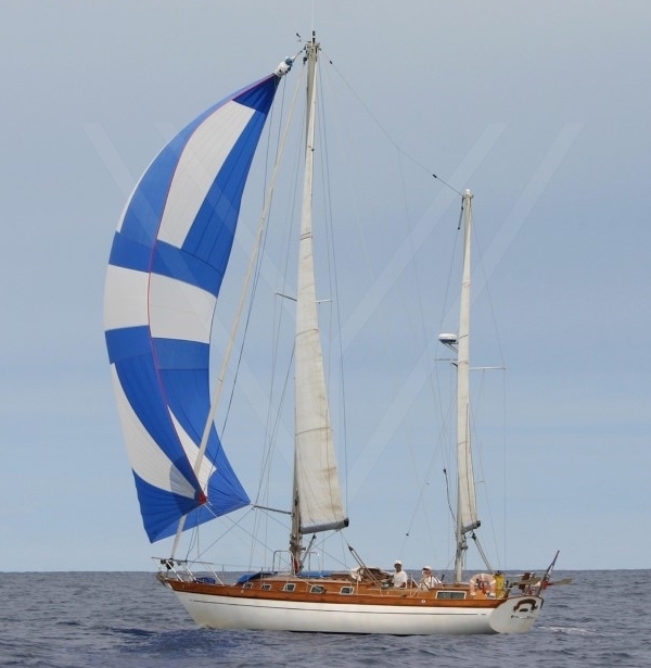 Chassiron gt sailboat under sail