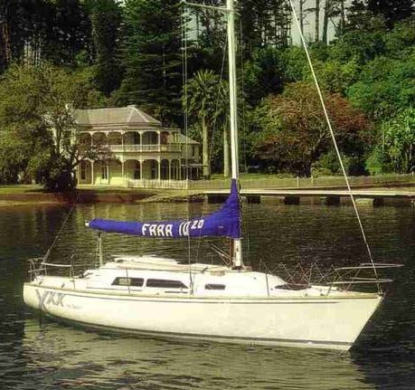 Farr 1020 sailboat under sail