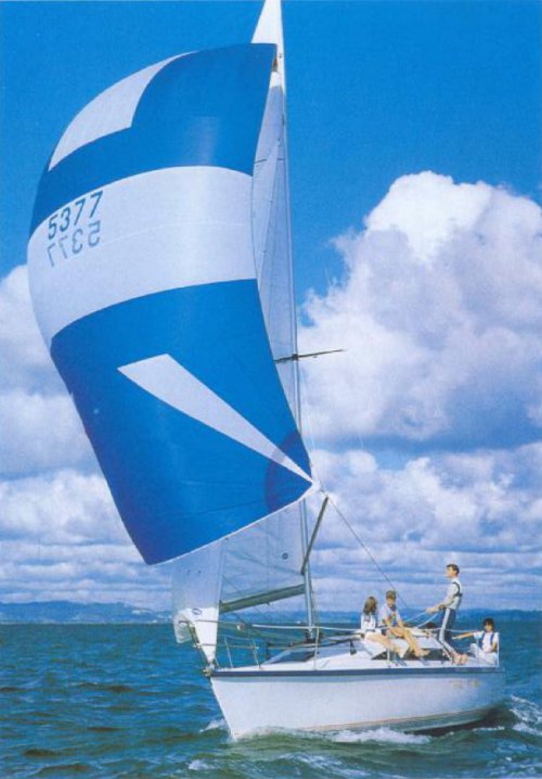 Farr 940 sailboat under sail