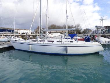 Gib Sea 44 sailboat under sail