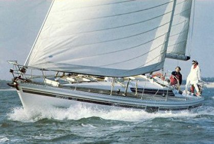 Gib Sea 126 sailboat under sail