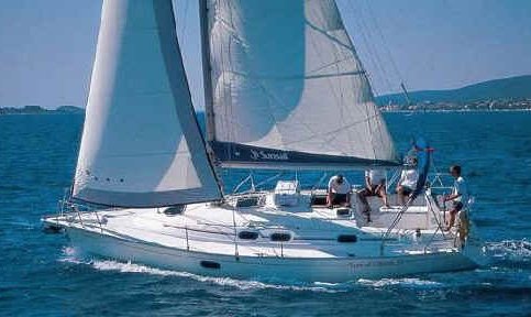 Gib Sea 33-2 sailboat under sail