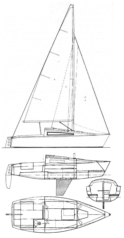 Gib Sea 68 sailboat under sail