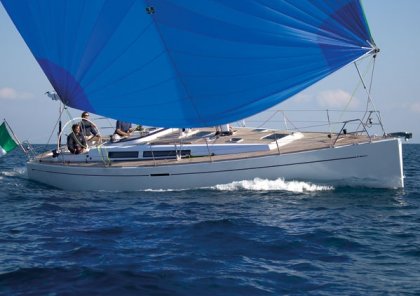 Grand soleil 43 bc sailboat under sail