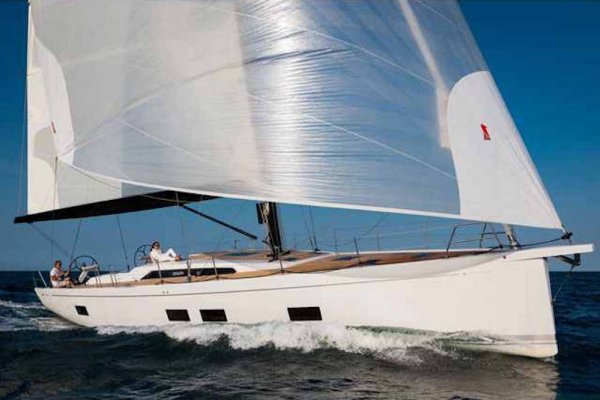 Grand soleil 58 felci sailboat under sail