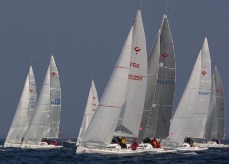Grand surpise sailboat under sail
