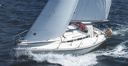 Hanse 292 sailboat under sail