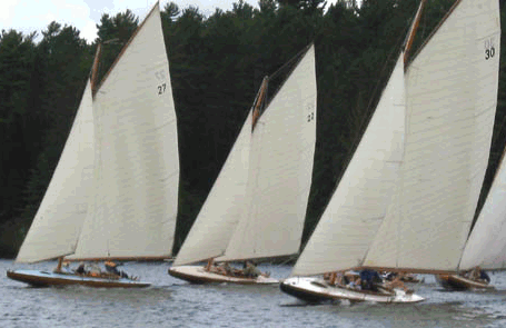Idem sailboat under sail