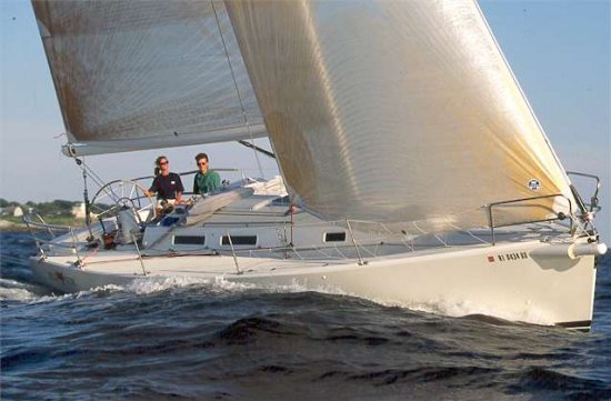 J120 sailboat under sail