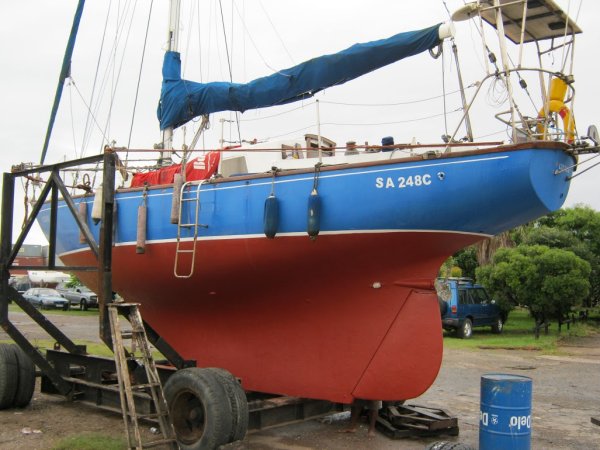 Lello 34 sailboat under sail