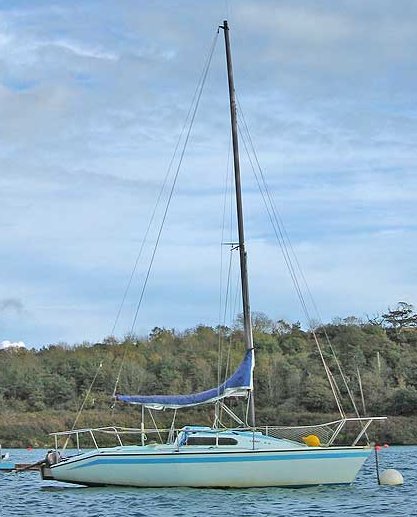 Limbo 66 sailboat under sail