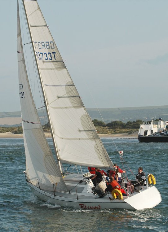 Limbo 99 sailboat under sail