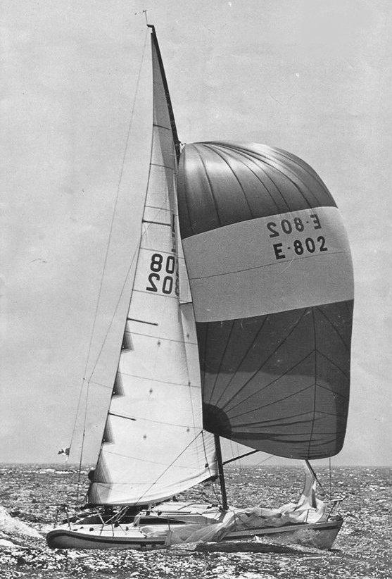 Manzanita holland sailboat under sail