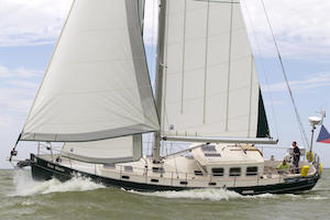 Noordkaper 52 sailboat under sail