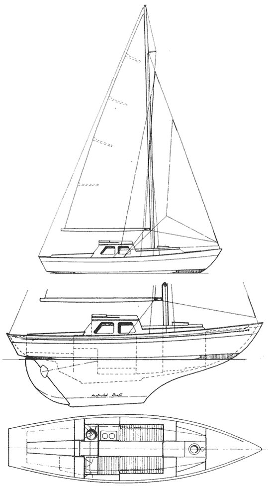 Normandy sailboat under sail