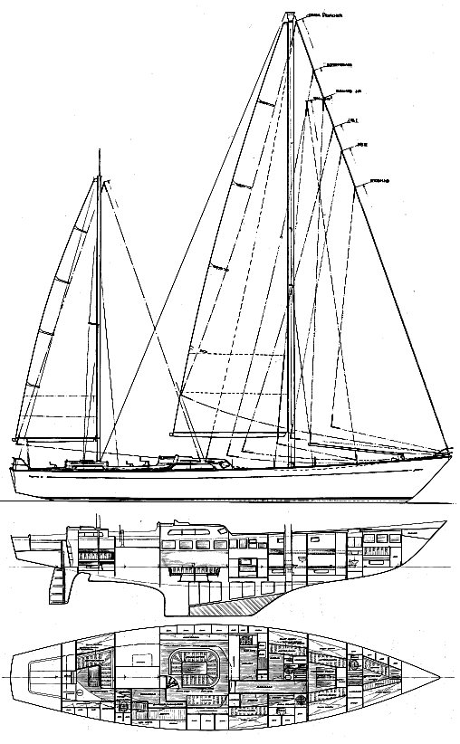 Ocean 71 sailboat under sail