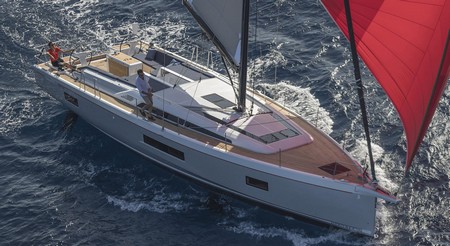 Oceanis 51.1 Beneteau sailboat under sail