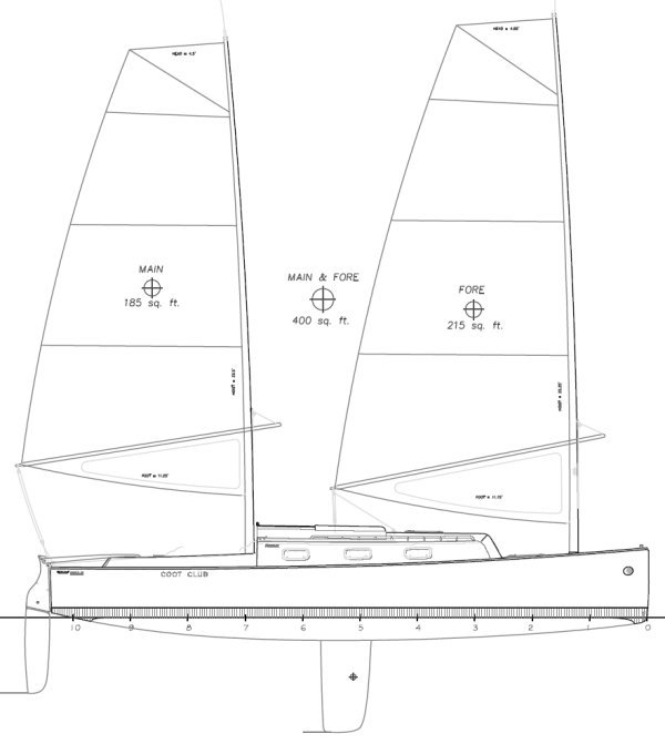 Presto 30 sailboat under sail