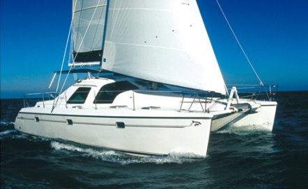 Privilege 37 sailboat under sail