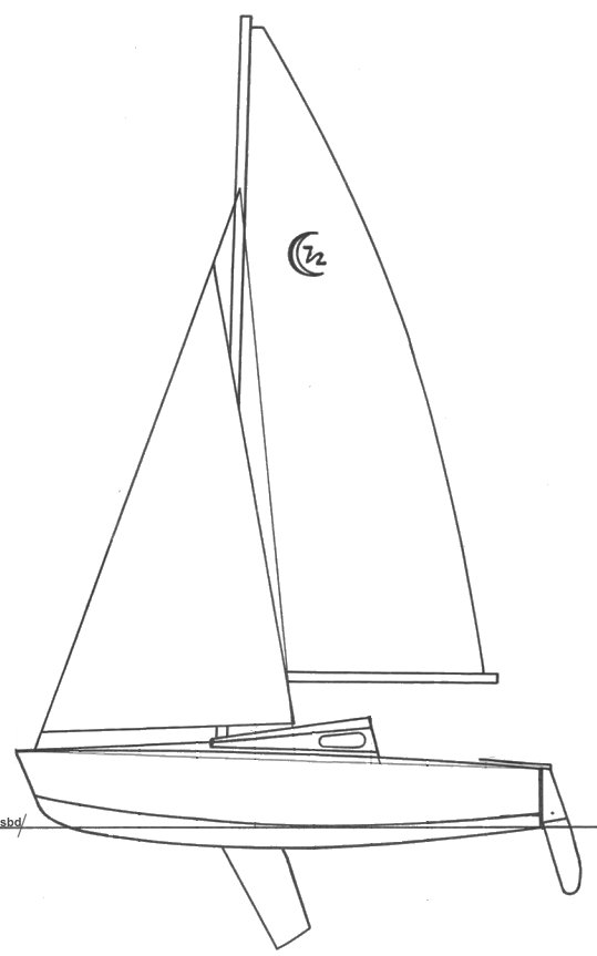 Promenade 72 sailboat under sail