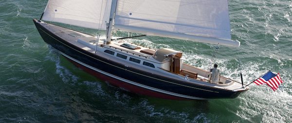 M52 morris sailboat under sail