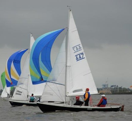 Randmeer sailboat under sail