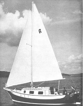 Ranger 26 richards sailboat under sail
