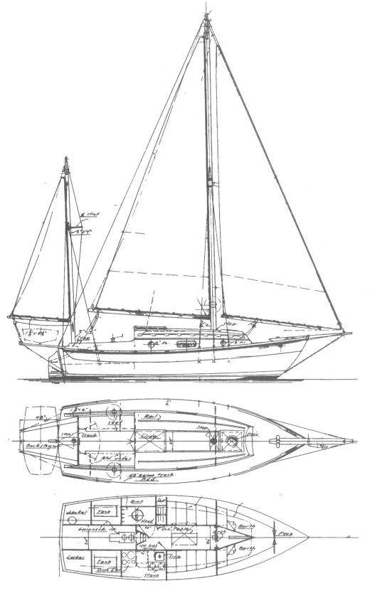 Sea bird 26 ii garden sailboat under sail