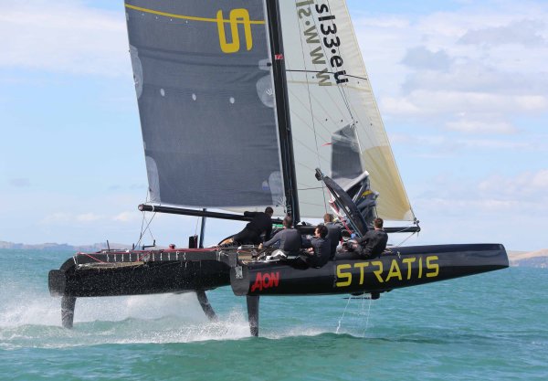 Sl 33 sailboat under sail