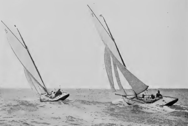 Solent one design sailboat under sail